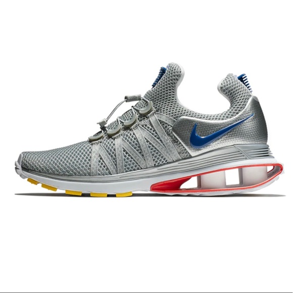 Nike Other - Nike Shox Gravity Sneakers Mens Running Training Shoes Metallic Silver Gray Grey